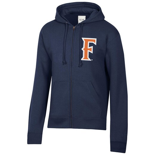 F Chenille Big Cotton Full Zip - Navy